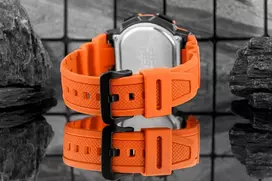 casio zadintuvas - CASIO AE-1000W-4BVDF Vyriškas laikrodis (Raudonas - Red) - 2 nuotrauka