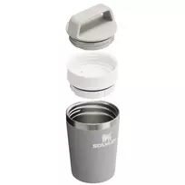 termo gertuve - Stanley termosinis puodelis The Café-To-Go Travel Mug, 0.23 l, šviesiai pilkas (Light Gray) - 2 nuotrauka