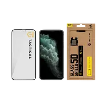apsauginis stiklas iphone 11 pro - Tactical "Glass Shield 5D iPhone 11 Pro/ XS/ X" Black - 2 nuotrauka