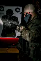 iphone 15 pro max deklas apple - Tactical "MagForce Hyperstealth Cover iPhone 15 Pro Max" Asphalt - 3 nuotrauka