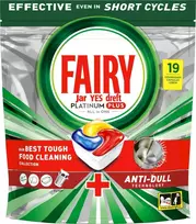 tablete - Indaplovių kapsulės Fairy Platinum Plus All in One, 114 vnt. - 2 nuotrauka
