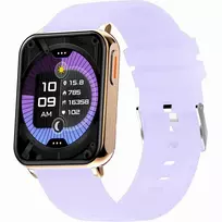 aukso laikrodziai - Gravity GT17-3 AMOLED Purple + Rose Gold Band (violetinė + rožinio aukso) - 4 nuotrauka