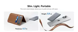 slim - Baseus PicoGo AM41 Ultra-Slim 5000mAh 20W MagSafe (Titanium) - 7 nuotrauka