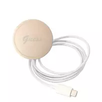 magsafe belaidis - Guess 4G Print MagSafe dėklas ir belaidis įkroviklis Apple iPhone 13 Pro Max Rožinė (Pink) - 2 nuotrauka