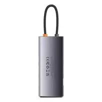 baseus usb ethernet - Hub 7in1 Baseus Metal Gleam Series, USB-C to 3x, USHBASWKWG040013 - 2 nuotrauka
