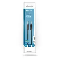 3.5 mm to 3.5 mm kabelis - Nedis CAGB22000BK10 3,5mm to 3,5mm 1m - 2 nuotrauka
