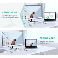 adapteris hdmi to displayport - Ugreen 4K HDMI (female) - Mini DisplayPort (male - Thunderbolt 2.0) adapter cable white (MD112 10460) - 4 nuotrauka