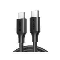 usb type c data cable - Ugreen US286 USB Type C charging and data cable 3A 1,5m Black - 3 nuotrauka