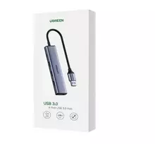usb c a hub - Hub UGREEN 5in1 Adapter, USB to 4x USB 3.0, USHUGR20805 - 2 nuotrauka
