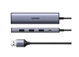 usb c a hub - Hub UGREEN 5in1 Adapter, USB to 4x USB 3.0, USHUGR20805 - 3 nuotrauka