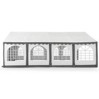 lauki paviljonai - Palapinė paviljonas Zeltpro 4x8 m, balta/pilka (White/Grey) - 9 nuotrauka