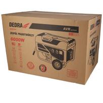 elektros generatorius - Generatorius Dedra DEGB7503K, max 6.0kW - 2 nuotrauka