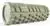 masazo volelis senukai - Tunturi Yoga Grid Foam Roller Masažo volelis 33cm, Žalia - 2 nuotrauka