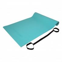 yogos kilimelus - Jogos kilimėlis Tunturi PVC 182x61x0,4 cm, pilkas - 5 nuotrauka