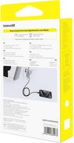 5a 100w usb c to c laidas - Baseus Dura Type-C to Type-C 100 W fast charging cable 2 m Juodas (Black), Raudonas (Red) - 2 nuotrauka