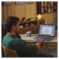 2 tb ssd - HP OmniBook Ultra AI PC 14-fd0191ng, Ryzen AI 9 365, 16 GB, 1 TB, 14", Touch, Silver (Sidabrinis) - 3 nuotrauka