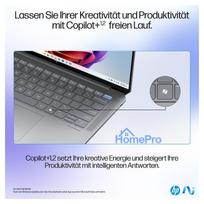 2 tb ssd - HP OmniBook Ultra AI PC 14-fd0191ng, Ryzen AI 9 365, 16 GB, 1 TB, 14", Touch, Silver (Sidabrinis) - 12 nuotrauka