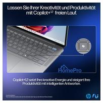 2 tb ssd - HP OmniBook Ultra AI PC 14-fd0191ng, Ryzen AI 9 365, 16 GB, 1 TB, 14", Touch, Silver (Sidabrinis) - 13 nuotrauka
