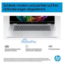 intel core ultra 7 256v - HP OmniBook X Flip 16-as0173ng, Core Ultra 7 256V, 16 GB, 512 GB, 16", OLED, Touch, Windows 11 Home - 11 nuotrauka