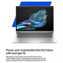 ddr5 pc 32gb - HP EliteBook 6 G1a, Ryzen AI 7 350, 32 GB, 1 TB, 14", Windows 11 Pro, Silver (Sidabrinis) - 5 nuotrauka