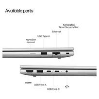 ddr5 pc 32gb - HP EliteBook 6 G1a, Ryzen AI 7 350, 32 GB, 1 TB, 14", Windows 11 Pro, Silver (Sidabrinis) - 8 nuotrauka