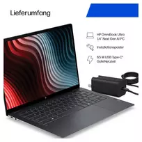 1tb nesiojamas ssd - HP OmniBook Ultra 14-kd0171ng, Core Ultra 7 356H, 16 GB, 1 TB, 14", OLED, Natural Silver (Sidabrinis) - 13 nuotrauka