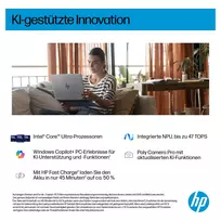 1tb nesiojamas ssd - HP OmniBook X Flip 16-as0071ng, Core Ultra 7 256V, 16 GB, 512 GB, 16", OLED, Touch, Windows 11 Home - 2 nuotrauka