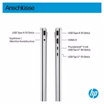 1tb nesiojamas ssd - HP OmniBook X Flip 16-as0071ng, Core Ultra 7 256V, 16 GB, 512 GB, 16", OLED, Touch, Windows 11 Home - 14 nuotrauka