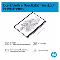 1tb nesiojamas ssd - HP OmniBook X Flip 16-as0073ng, Core Ultra 7 256V, 16 GB, 512 GB, 16", OLED, Windows 11 Home - 2 nuotrauka
