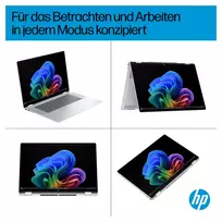 1tb nesiojamas ssd - HP OmniBook X Flip 16-as0073ng, Core Ultra 7 256V, 16 GB, 512 GB, 16", OLED, Windows 11 Home - 4 nuotrauka