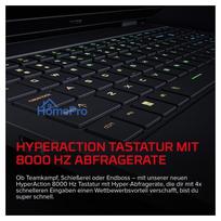 5060 nesiojamas - HP HyperX OMEN 16-ap1470ng, Ryzen 7 8745HX, 16 GB, 512 GB, 16", RTX 5060, Black (Juodas) - 10 nuotrauka