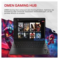 5060 nesiojamas - HP HyperX OMEN 16-ap1493ng, Ryzen 9 8940HX, 24 GB, 512 GB, 16", RTX 5060, Black (Juodas) - 10 nuotrauka