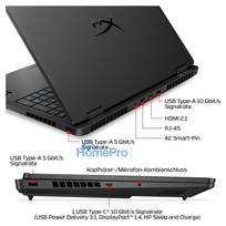 5070 rtx nesiojamasis ryzen 9 - HP HyperX OMEN 16-ap1495ng, Ryzen 9 8940HX, 24 GB, 1 TB, 16.1", RTX 5060, Black (Juodas) - 16 nuotrauka