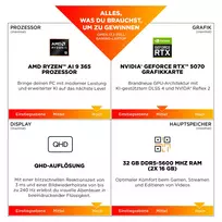 5060 nesiojamas - HP OMEN 17-db1470ng, Ryzen AI 7 350, 16 GB, 512 GB, 17.3", RTX 5060, Black (Juodas) - 10 nuotrauka