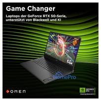 5060 nesiojamas - HP OMEN 17-db1490ng, Ryzen AI 9 365, 24 GB, 512 GB, 17.3", RTX 5060, Black (Juodas) - 6 nuotrauka
