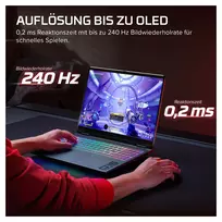 rtx 5070 ti - HP HyperX OMEN 16-ah1470ng, Core Ultra 7 270HX Plus, 32 GB, 1 TB, 16", RTX 5070 Ti, Black (Juodas) - 8 nuotrauka