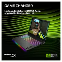 nesiojami kompiuteriai rtx 5080 - HP HyperX OMEN 16-ak1091ng, Ryzen AI 9 HX 475, 32 GB, 1 TB, 16", RTX 5080, Windows 11 Home - 6 nuotrauka