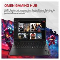 5060 nesiojamas - HP HyperX OMEN 16-ap1071ng, Ryzen 7 8745HX, 16 GB, 1 TB, RTX 5060, Windows 11 Home - 8 nuotrauka