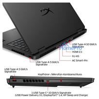 5060 nesiojamas - HP HyperX OMEN 16-ap1071ng, Ryzen 7 8745HX, 16 GB, 1 TB, RTX 5060, Windows 11 Home - 16 nuotrauka