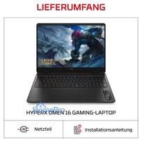 5070 rtx nesiojamasis ryzen 9 - HP HyperX OMEN 16-ap1091ng, Ryzen 9 8940HX, 16 GB, 1 TB, RTX 5070, Black (Juodas) - 15 nuotrauka