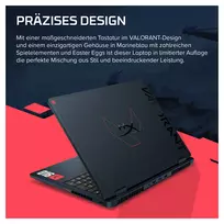 5070 rtx nesiojamasis ryzen 9 - HP OMEN 16-ap1099ng, Ryzen 9 8940HX, 24 GB, 1 TB, 16.1", RTX 5070, Riot Blue (VALORANT Limited Edition) - 4 nuotrauka