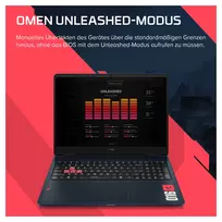 5070 rtx nesiojamasis ryzen 9 - HP OMEN 16-ap1099ng, Ryzen 9 8940HX, 24 GB, 1 TB, 16.1", RTX 5070, Riot Blue (VALORANT Limited Edition) - 5 nuotrauka