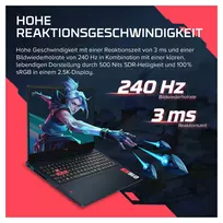 5070 rtx nesiojamasis ryzen 9 - HP OMEN 16-ap1099ng, Ryzen 9 8940HX, 24 GB, 1 TB, 16.1", RTX 5070, Riot Blue (VALORANT Limited Edition) - 6 nuotrauka