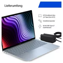 snapdragon 16gb - HP OmniBook Ultra 14-kg0150ng, Snapdragon X2 Plus X2P-64-100, 16 GB, 512 GB, 14", OLED, Windows 11 Home - 19 nuotrauka