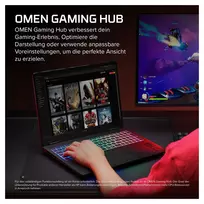 rtx 32gb ram - HP HyperX OMEN 16-ah1191ng, Core Ultra 9 290HX Plus, 32 GB, 1 TB, 16", RTX 5080, Black (Juodas) - 8 nuotrauka