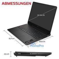 8745hx - HP HyperX OMEN 16-ap1171ng, Ryzen 7 8745HX, 16 GB, 512 GB, 16", RTX 5060, Windows 11 Home - 12 nuotrauka
