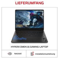 5070 rtx nesiojamasis ryzen 9 - HP HyperX OMEN 16-ap1195ng, Ryzen 9 8940HX, 24 GB, 1 TB, 16", RTX 5070, Windows 11 Home - 15 nuotrauka