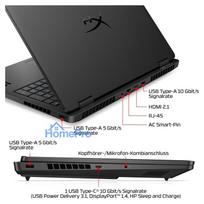 5070 rtx nesiojamasis ryzen 9 - HP HyperX OMEN 16-ap1195ng, Ryzen 9 8940HX, 24 GB, 1 TB, 16", RTX 5070, Windows 11 Home - 16 nuotrauka