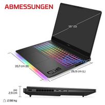 1tb nesiojamas ssd - HP HyperX OMEN 16-ah1170ng, Core Ultra 7 270HX Plus, 32 GB, 1 TB, 16", RTX 5070 Ti, FreeDOS - 12 nuotrauka