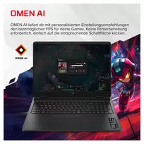 5070 rtx nesiojamasis ryzen 9 - HP OMEN 16-ap1192ng, Ryzen 9 8940HX, 24 GB, 512 GB, 16", RTX 5070, FreeDOS - 9 nuotrauka